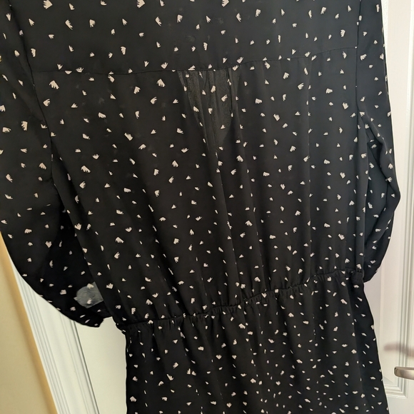 Reitmans Back Polka Dot Dress Size Medium - Picture 9 of 9